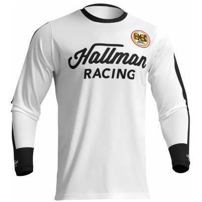 Thor Hallman Differ Roosted Jersey White / Black  - FREE UK Shipping, FREE 365 Day Returns | Moto Central