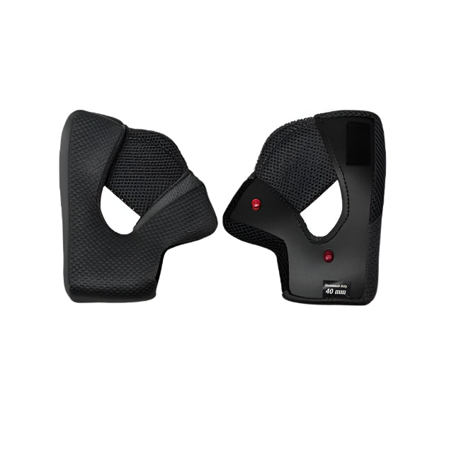 Bell MX-9 Adventure Cheek Pads Black - FREE UK Shipping, FREE 365 Day Returns | Moto Central