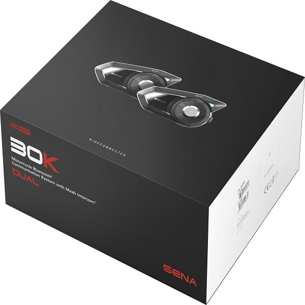 Sena 30K M/C Bluetooth Communication System with Mesh Intercom Dual 30k-03D