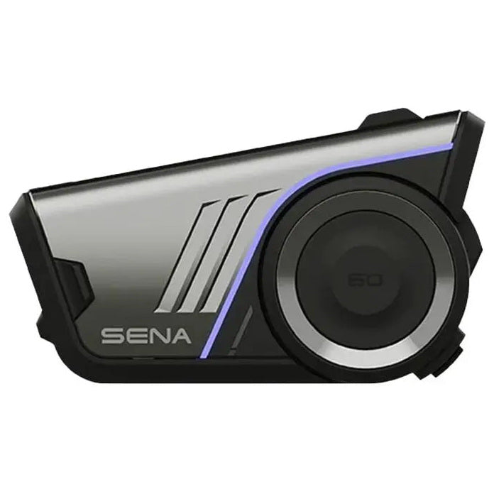 Sena 60S-01D Bluetooth Communication System Dual Pack motorcycle intercom – main unit side view