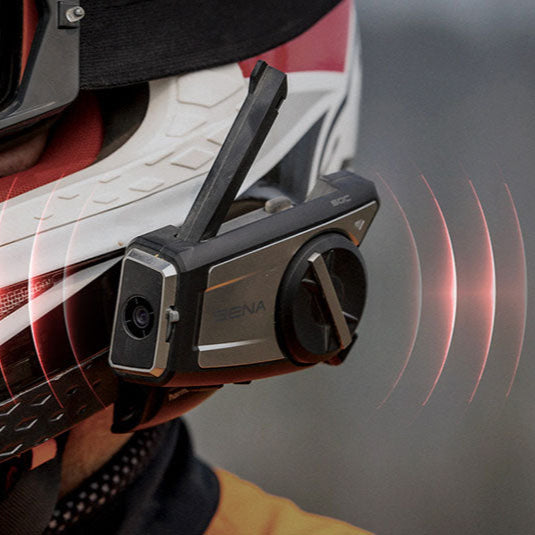 Sena Motorcycle Camera & Bluetooth Mesh Communication System 50C-01 - FREE UK Shipping, FREE 365 Day Returns | Moto Central