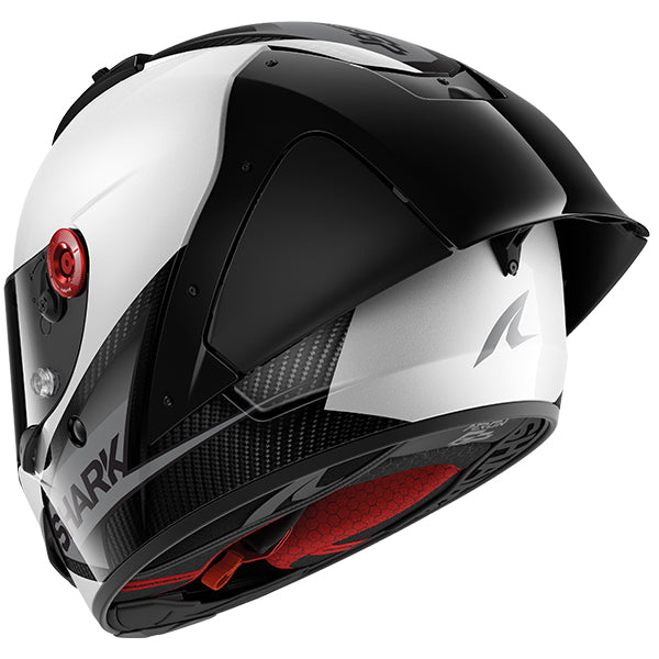 Shark Aeron-GP Blank SP White / Carbon / Black