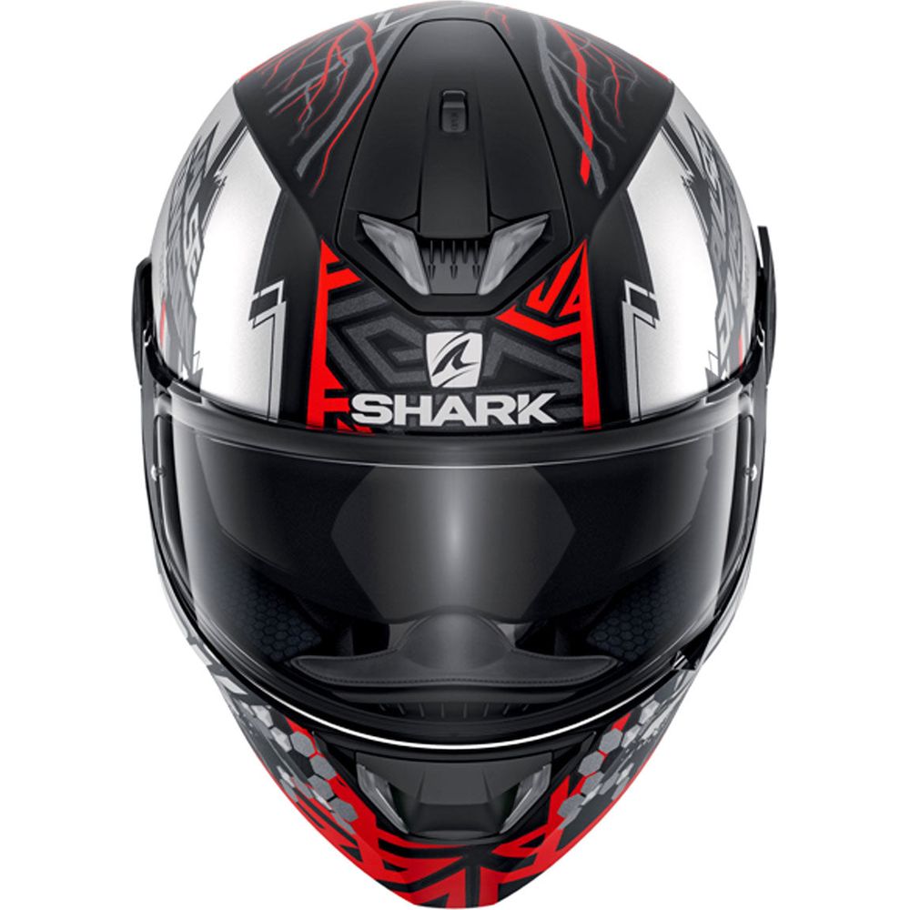 Shark Skwal 2.2 Venger White LED Matt Black / Red / Silver