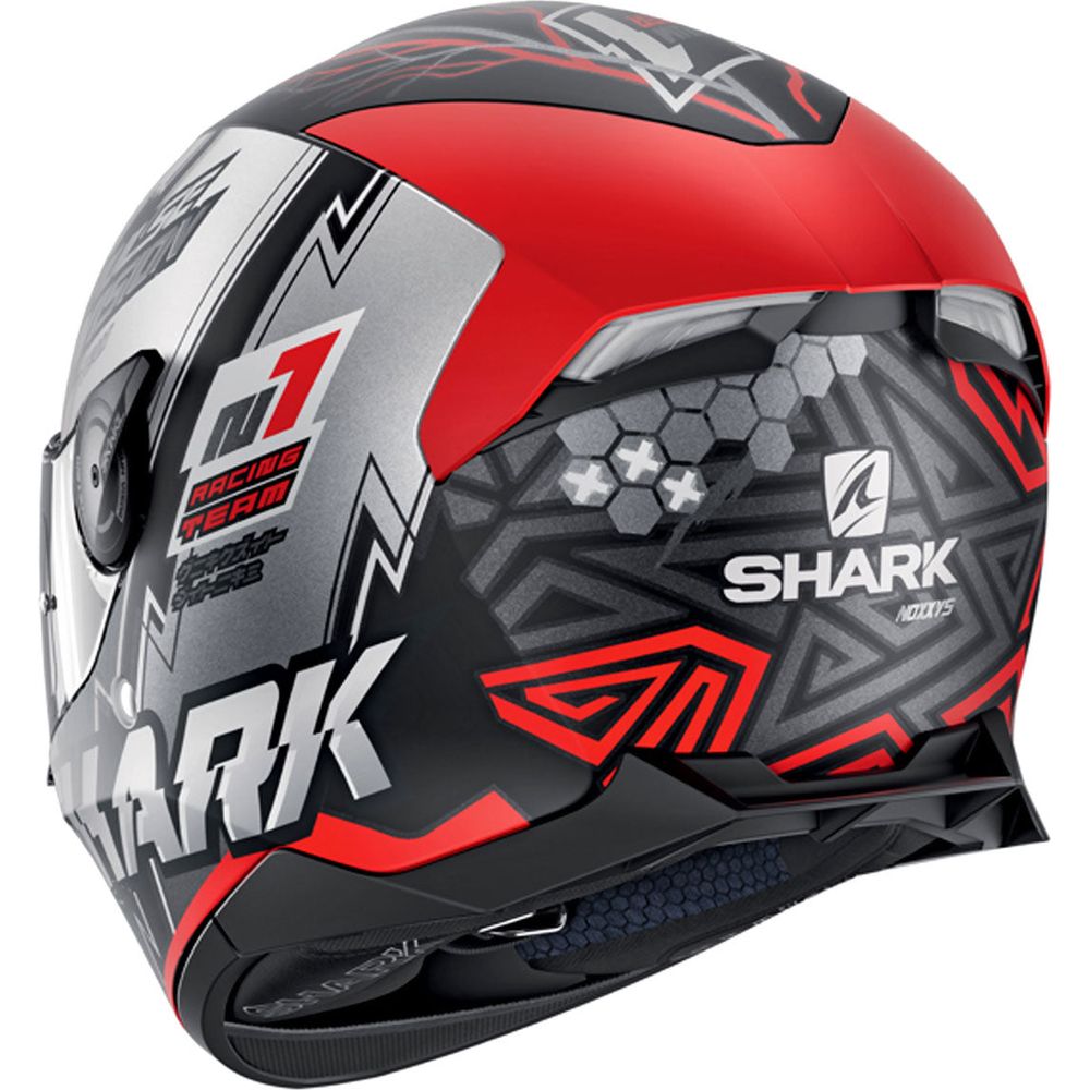 Shark Skwal 2.2 Venger White LED Matt Black / Red / Silver
