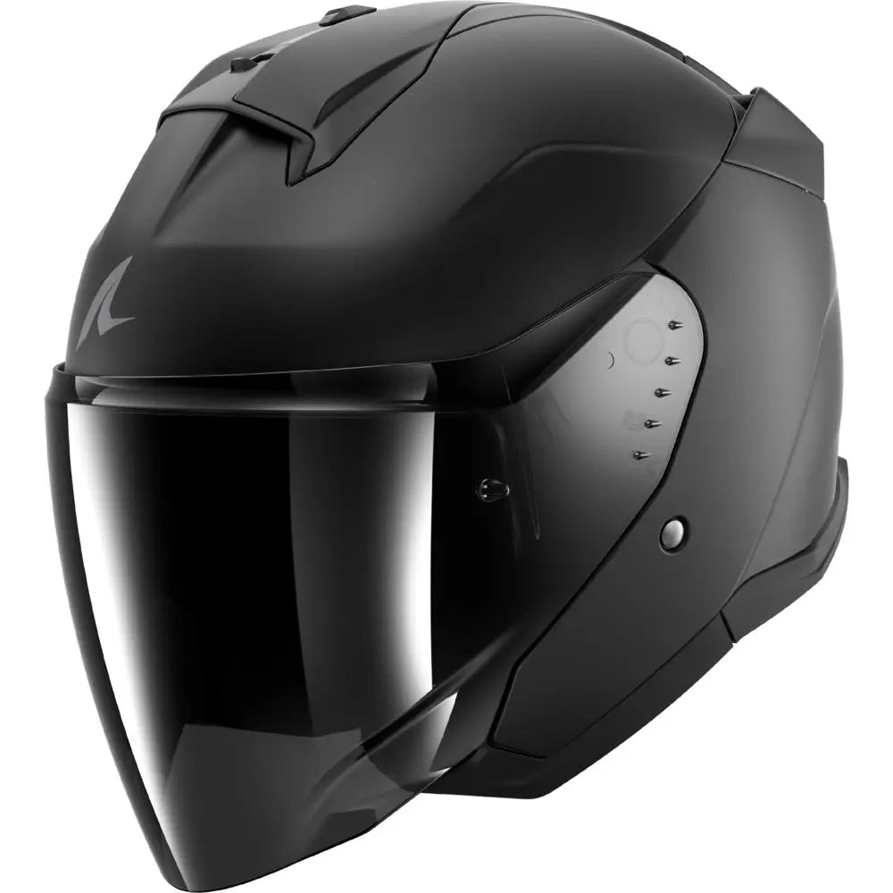 Shark Skwal Jet Dark Shadow Matt Black / Anthracite - FREE UK Shipping, FREE 365 Day Returns | Moto Central