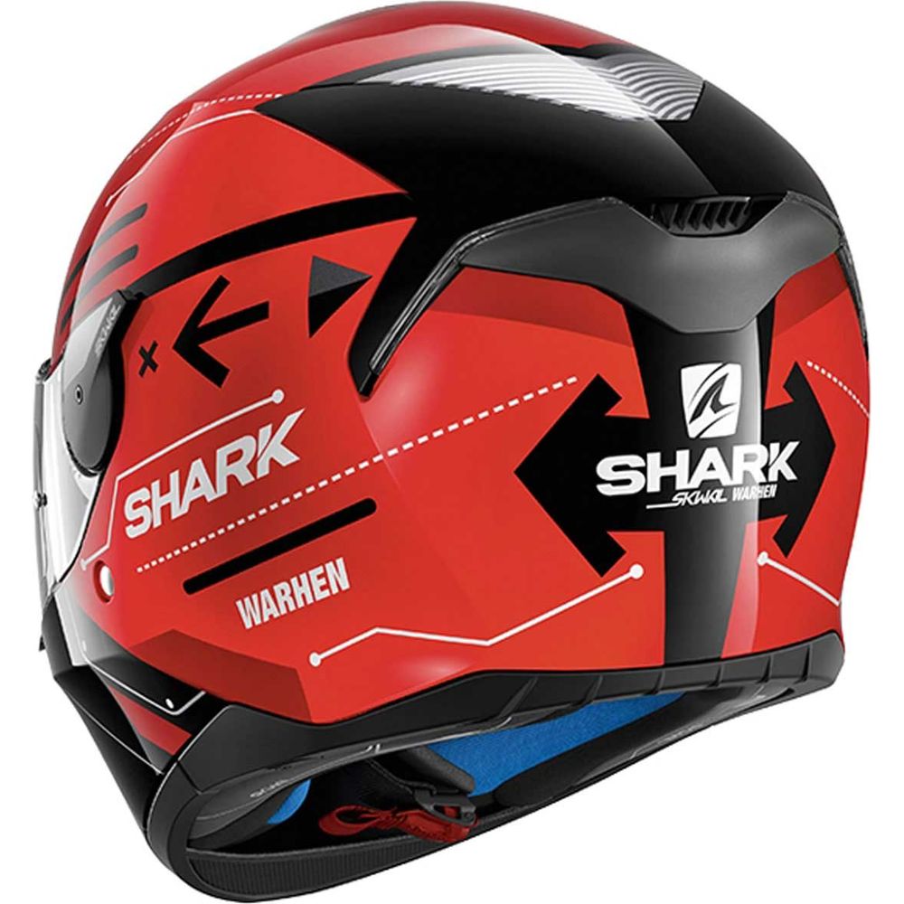 Shark Skwal Warhen Black / Red / Black