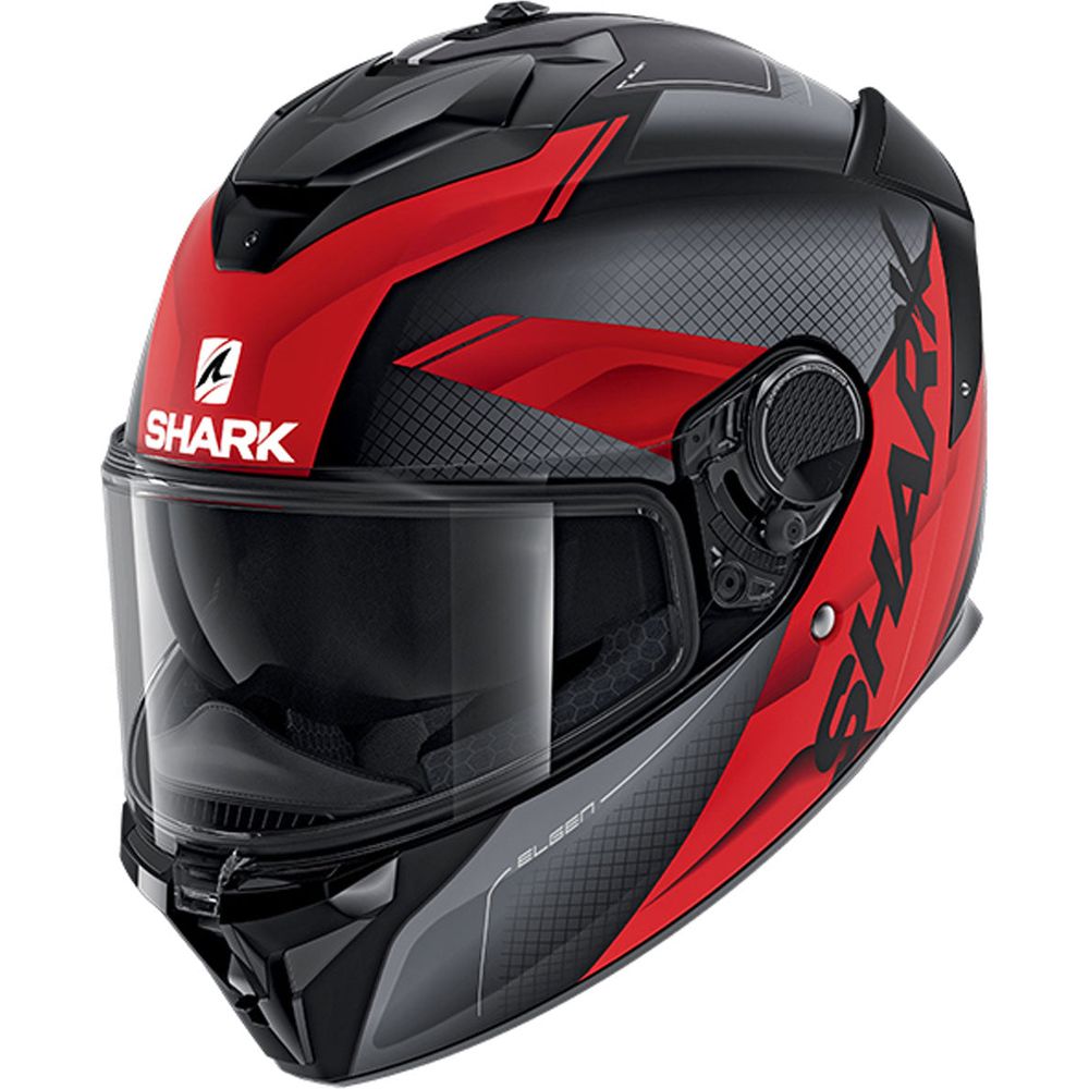 Shark Spartan GT Elgen Matt Black / Grey / Red