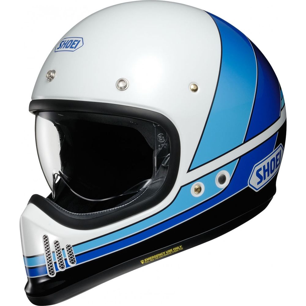Shoei Ex-Zero Equation TC11 Full Face Helmet Blue FREE UK Delivery