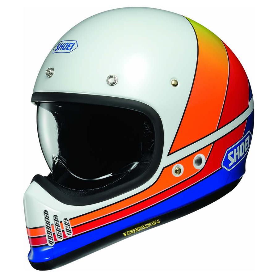 SHOEI EX-ZERO ホワイト Mサイズ swansゴーグルセット SHOEI EX-ZERO