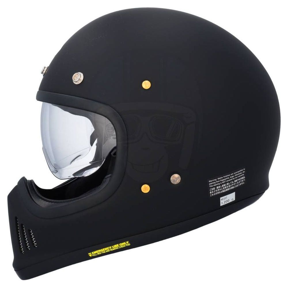 Shoei Ex-Zero Plain Matt Black