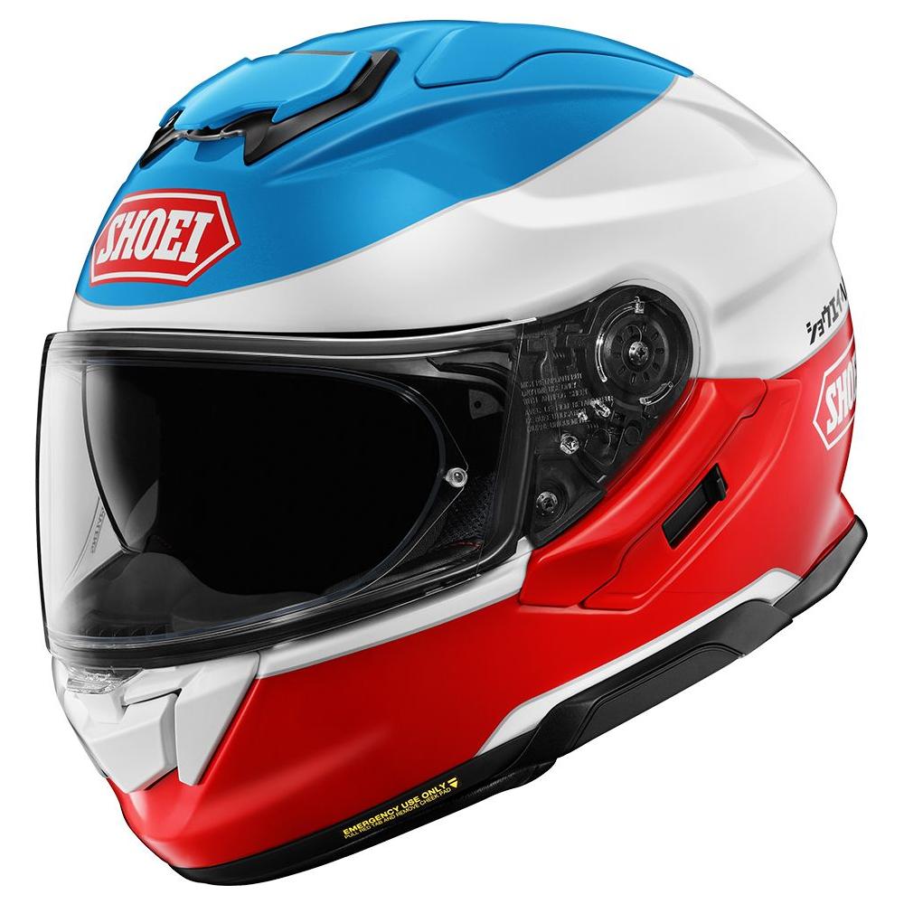 Shoei GT Air 3 Lilt TC10 Full Face Helmet White/Red/Blue FREE Delivery