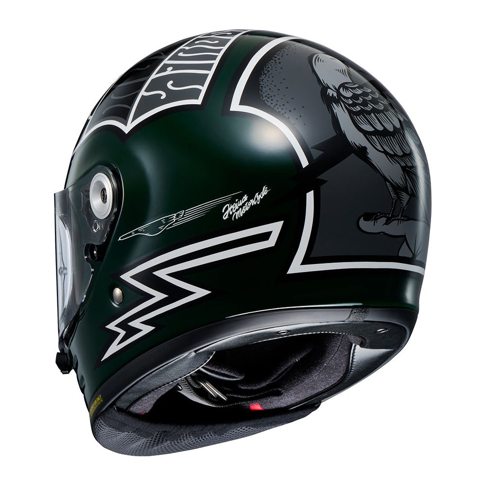 shoei green helmet Shoei Glamster 06 Heiwa Motorcycles TC4 Full Face Helmet Green
