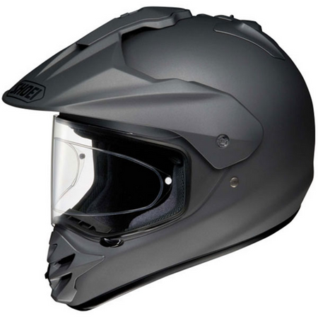 Shoei Hornet DS Plain Full Face Helmet Matt Deep Grey FREE UK Delivery