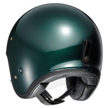 green shoei helmet for sale Shoei J.O Plain Open Face Helmet British Green FREE Delivery & Returns