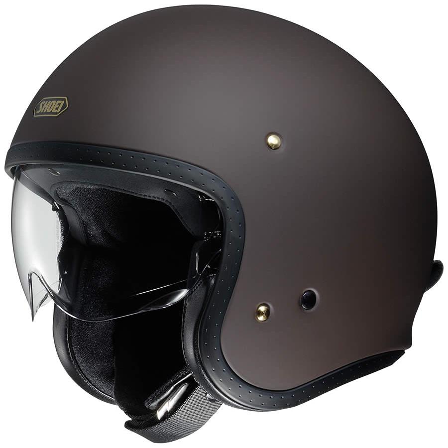 Shoei J.O Plain Matt Brown
