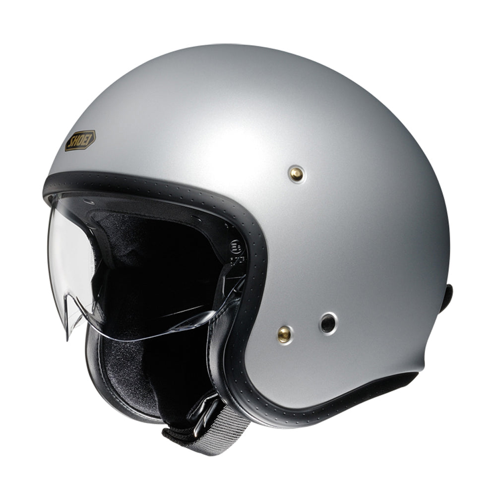 Shoei J.O Plain Matt Light Silver