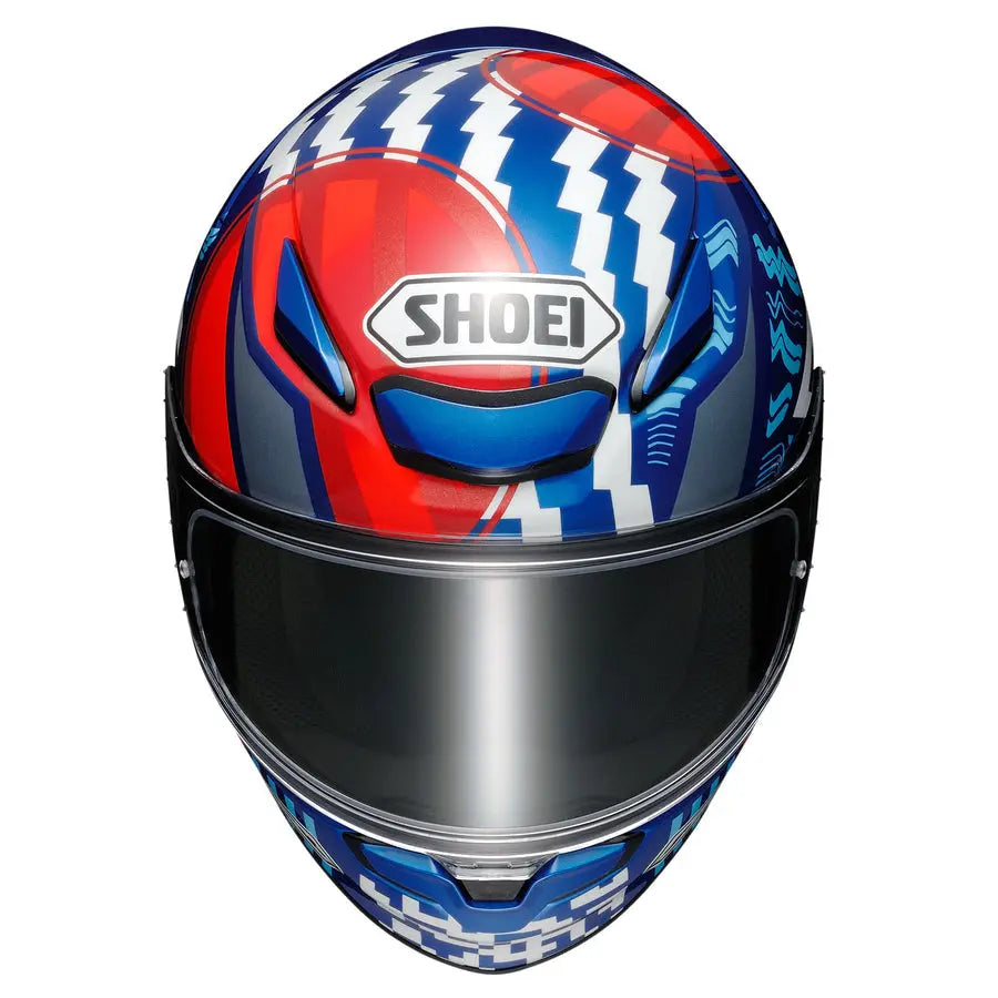 Shoei NXR2 Diggia TC10 Blue FREE UK Delivery, FREE 365 Day Returns | Moto Central