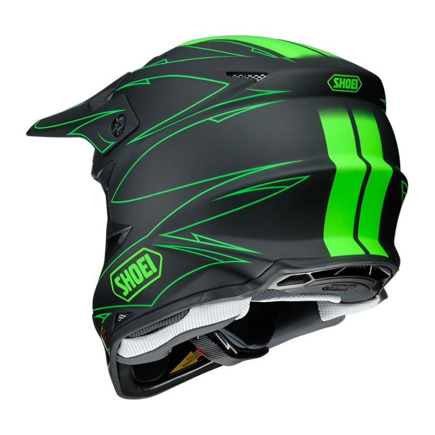 Shoei VFX-W Hectic TC4 Off-Road Green