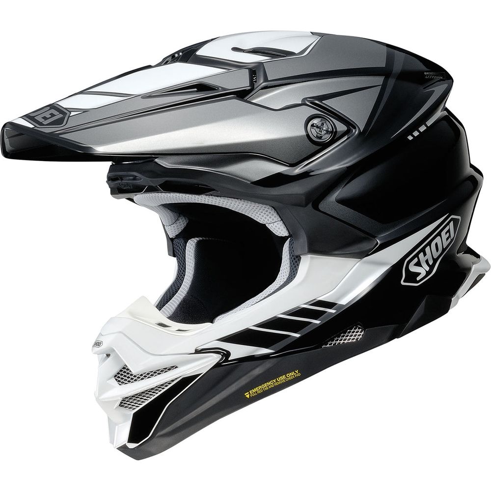 有名ブランド VFX-WR Shoei 06 UK FREE Black Helmet Off-Road TC5 Jammer セキュリティ・セーフティ