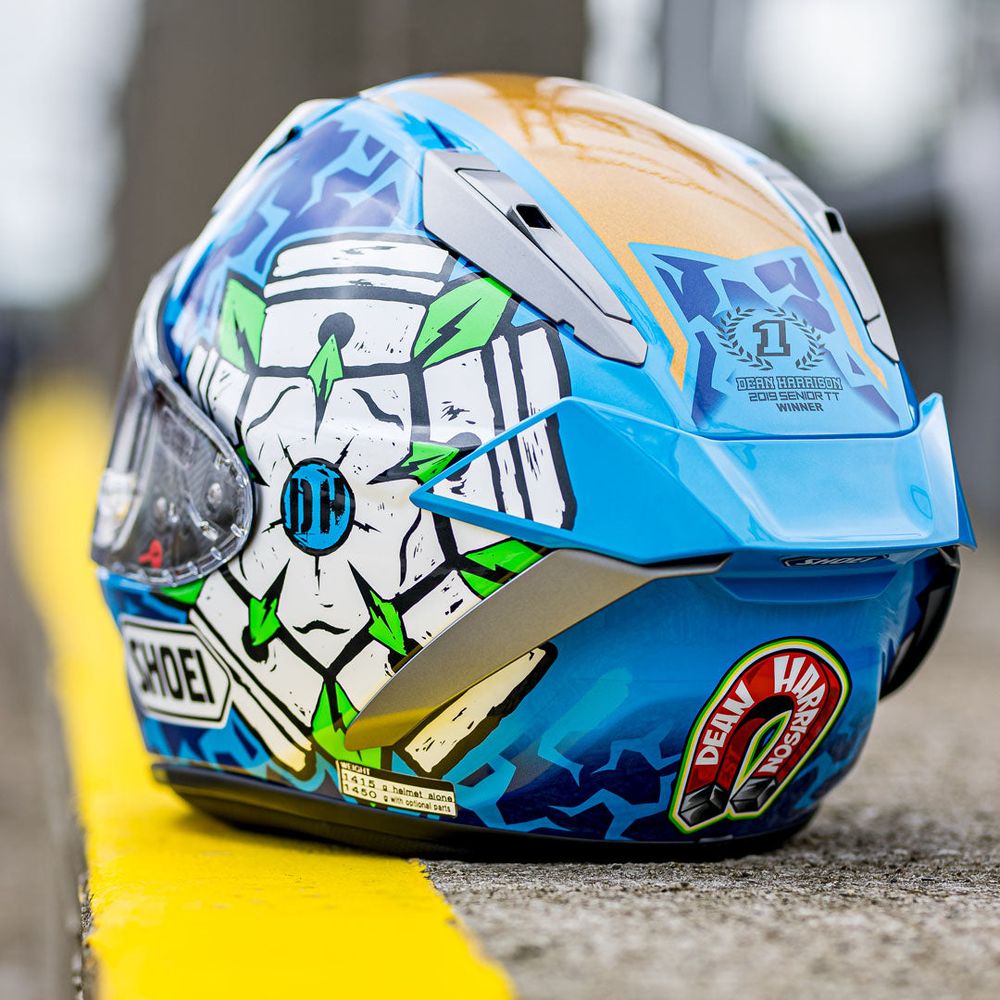 Shoei X-SPR Pro Harrison TC2 Blue