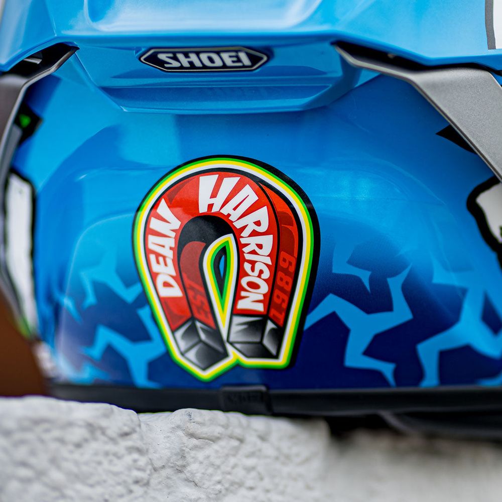 Shoei X-SPR Pro Harrison TC2 Blue1