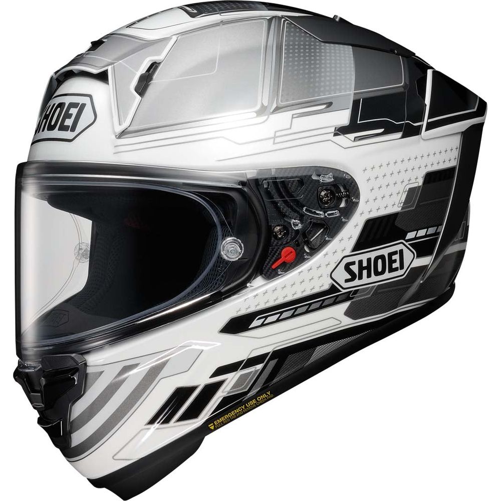 セキュリティ・セーフティ SHOEI Shoei X-SPR Pro Proxy TC6 Full Face Helmet Grey FREE UK Delivery