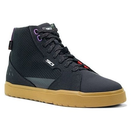 Sidi ARX Air CE Short Boots Black / Bronze – front three-quarter view