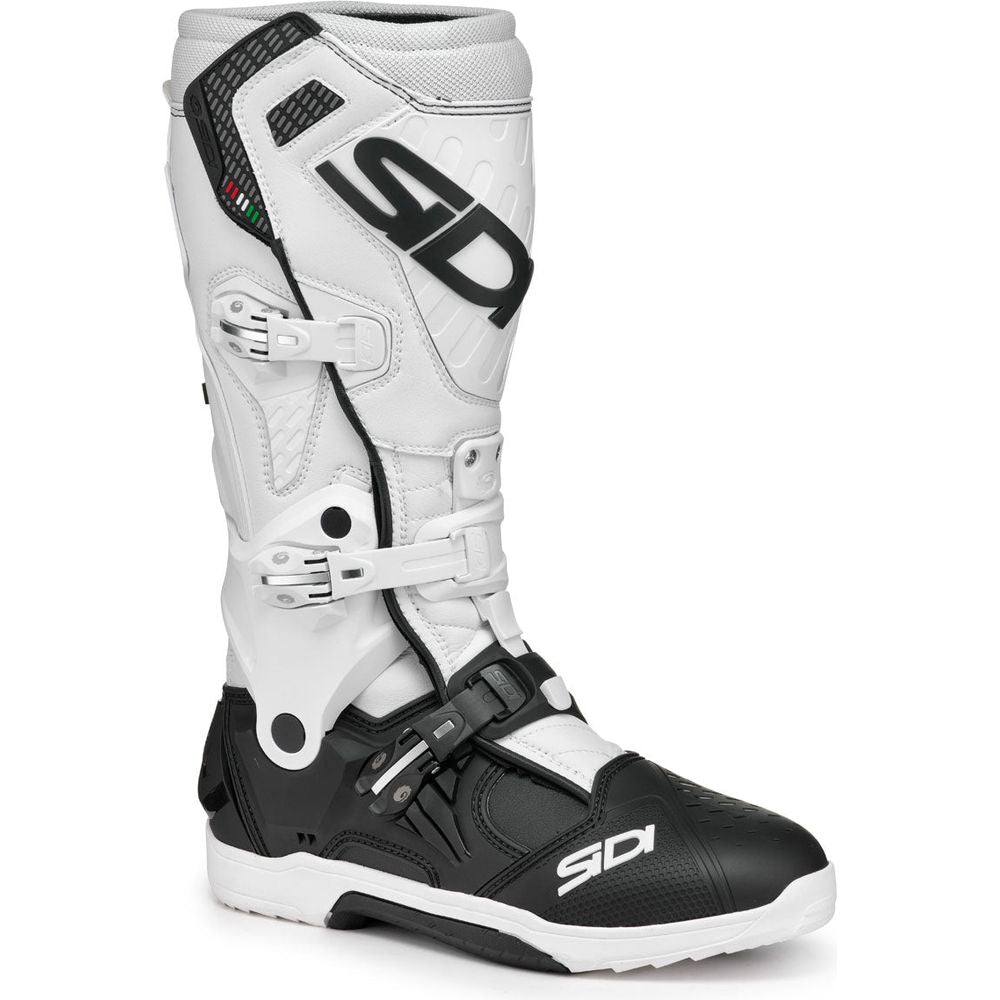 Sidi Crossair CE Boots Black/White FREE UK Delivery, 365 Day Returns