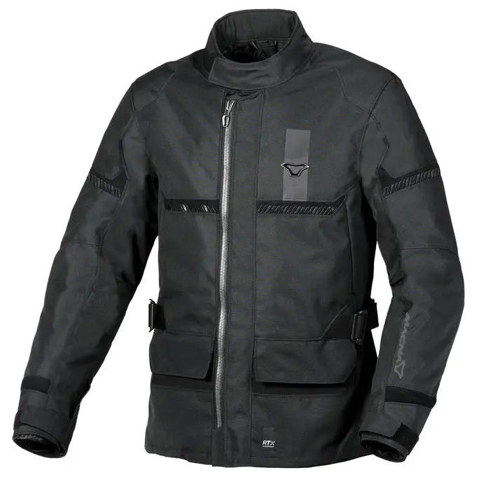 Macna Signal Textile Jacket Black – front view