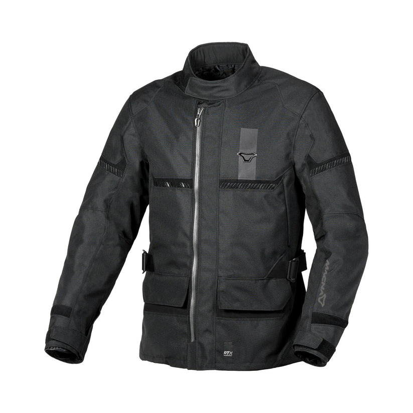 Macna Signal Textile Jacket Black - FREE UK Shipping, FREE 365 Day Returns | Moto Central