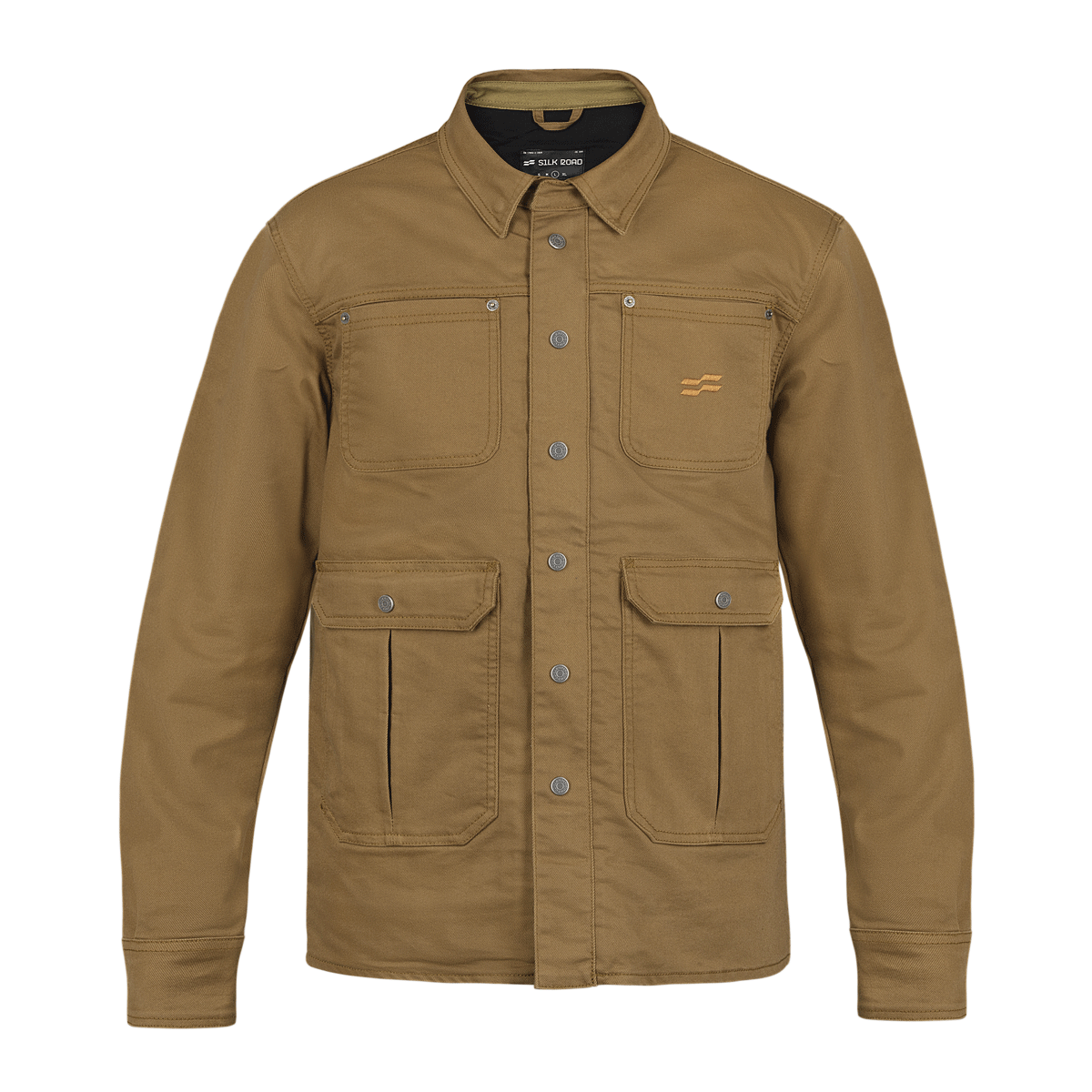 Silk Road Field Textile Jacket Desert Brown FREE UK Delivery, FREE 365 Day Returns | Moto Central