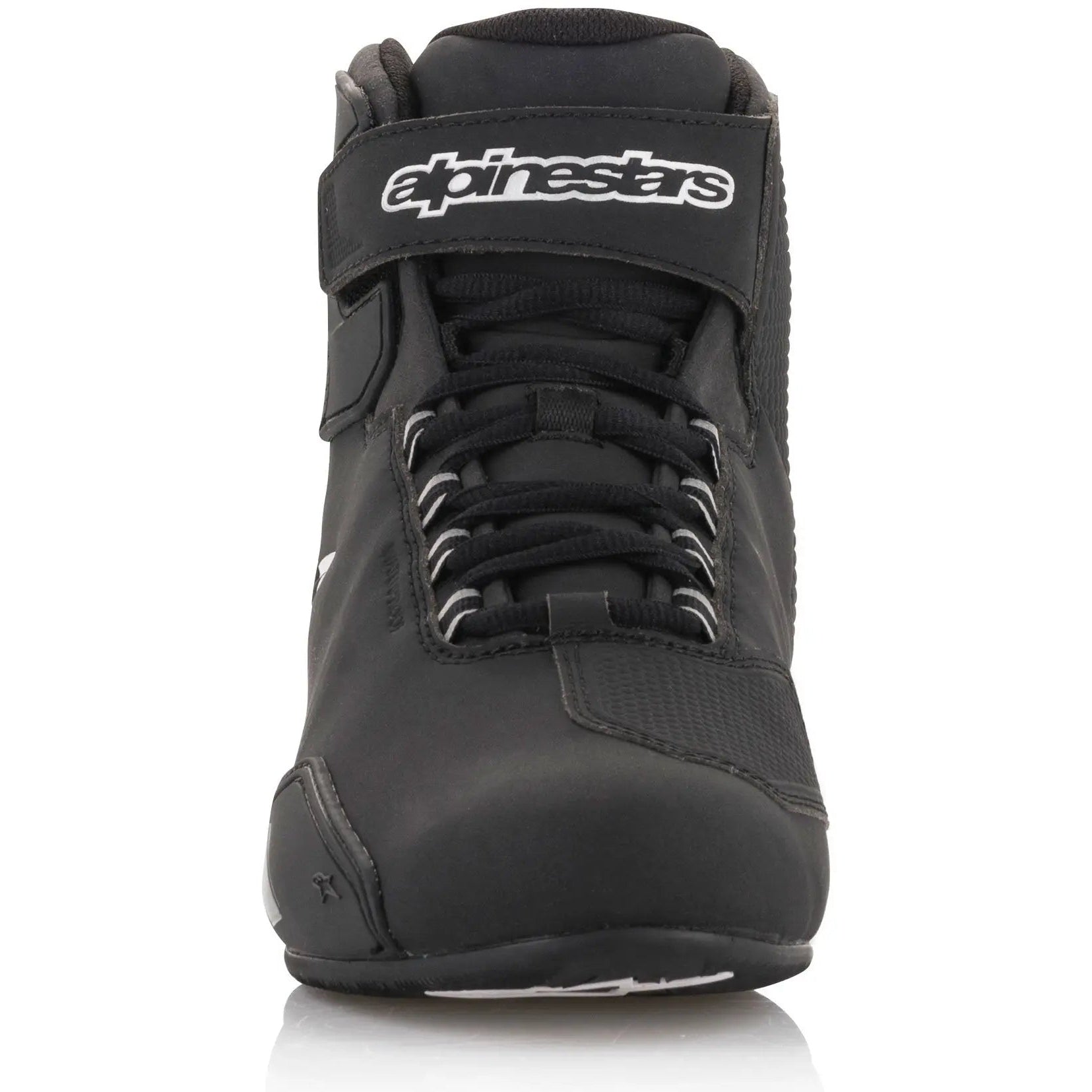 Alpinestars Stella Sektor Waterproof Ladies Shoes Black / Silver front view