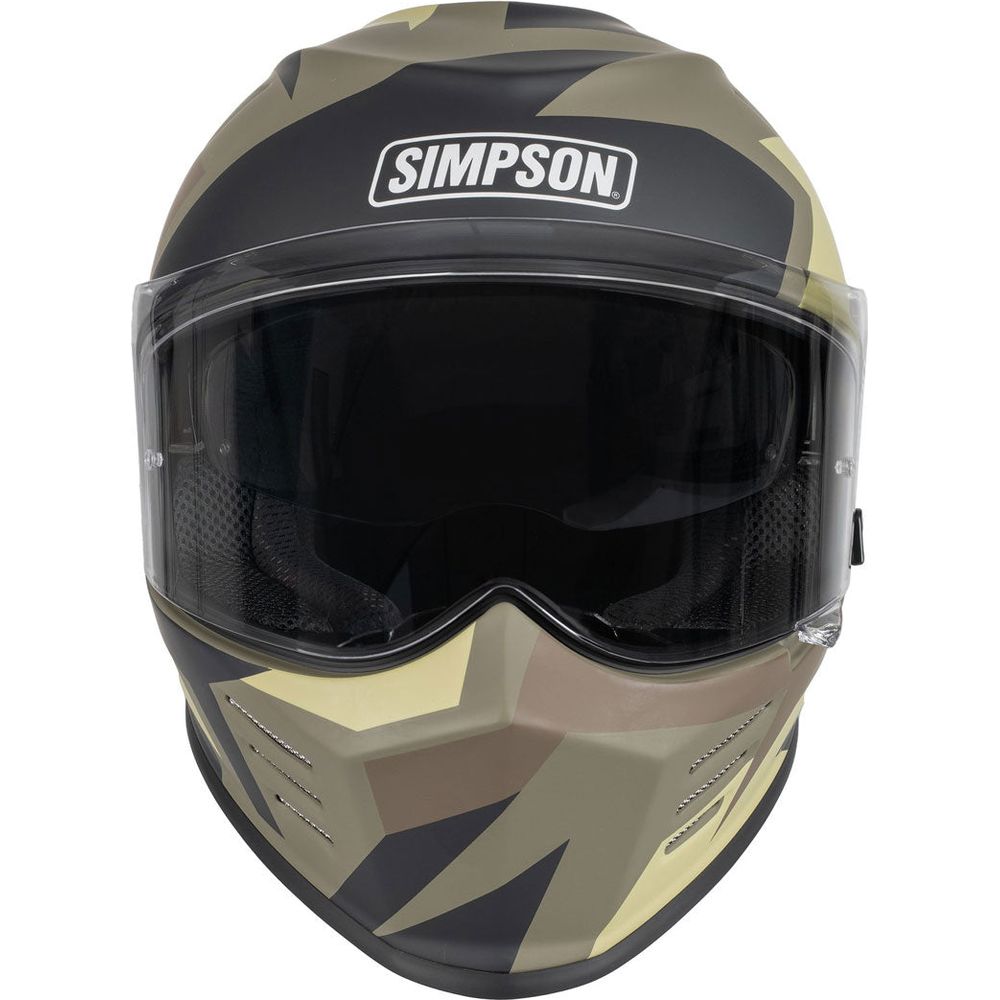 Simpson Venom Comanche ECE 22.06 Green / Brown