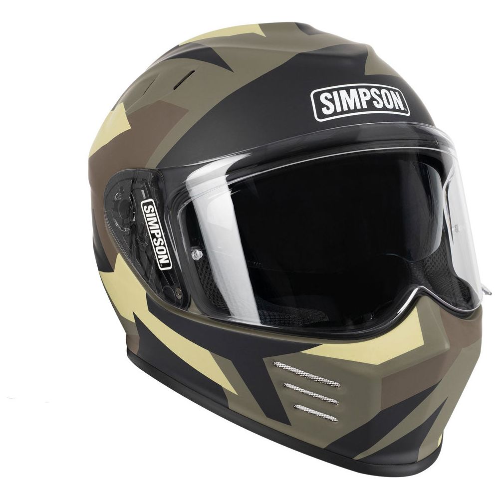 Simpson Venom Comanche ECE 22.06 Green / Brown