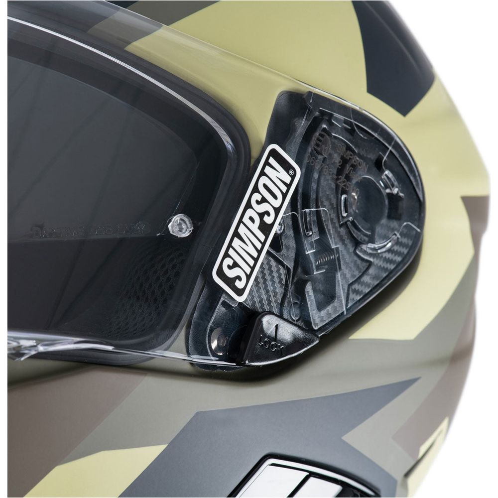 Simpson Venom Comanche ECE 22.06 Green / Brown