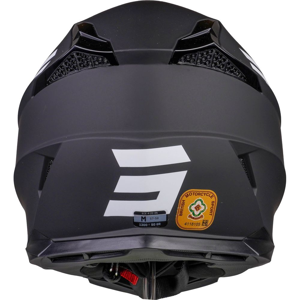Shot Pulse MX Helmet Solid Matt Black - FREE UK Shipping, FREE 365 Day Returns | Moto Central