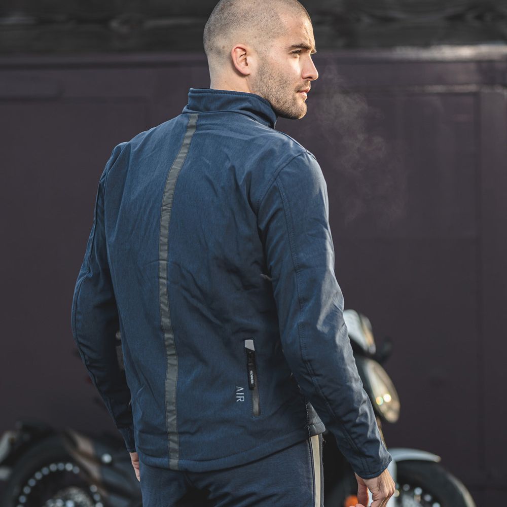 Spada Commute CE Textile Jacket Blue - Main Image
