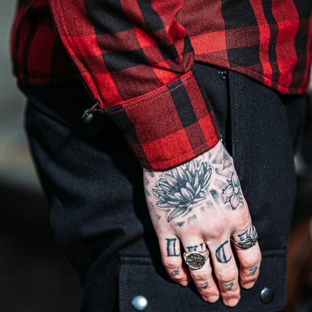 Spada Ember CE Shirt Black / Red