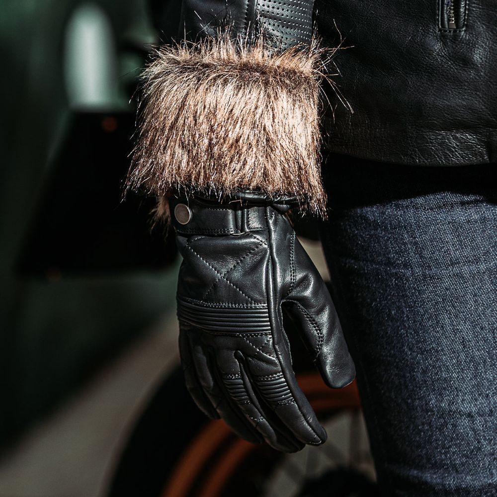 Spada Lancer CE Leather Gloves Black