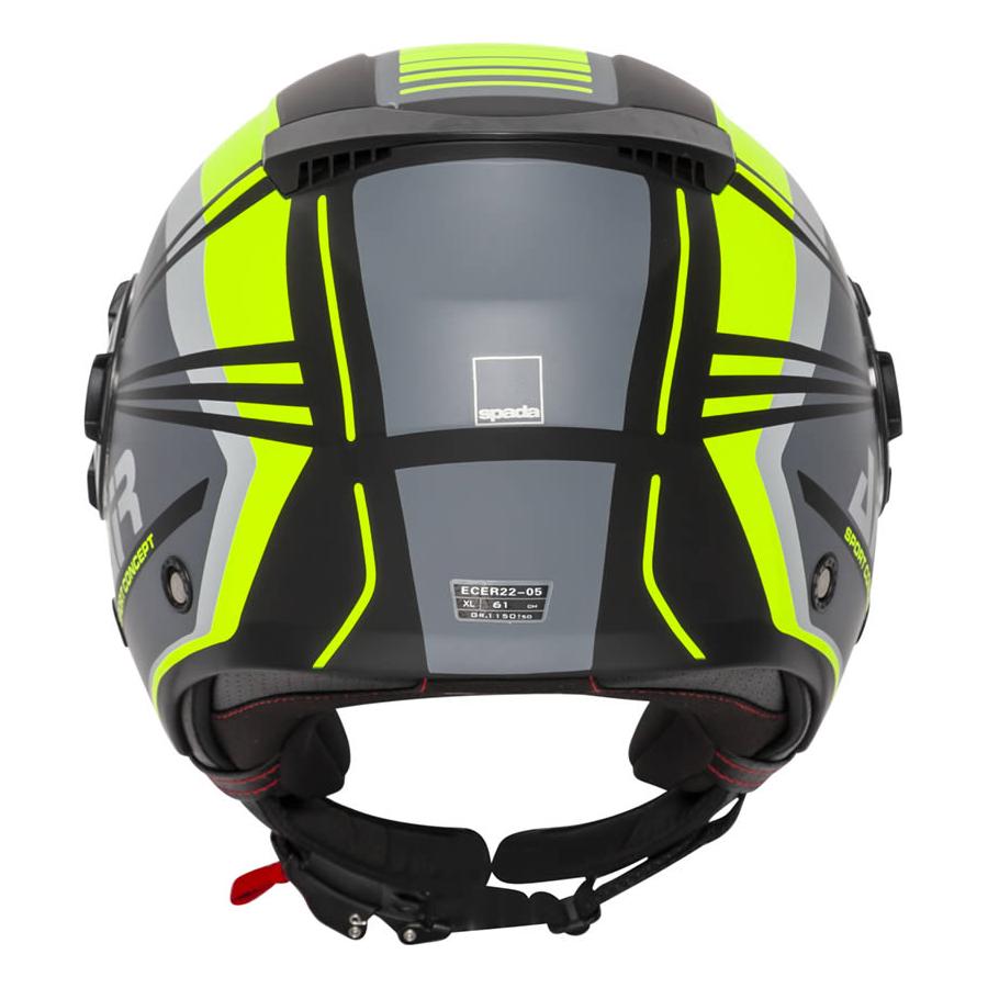 Spada Lycan Strobe Matt Black / Yellow
