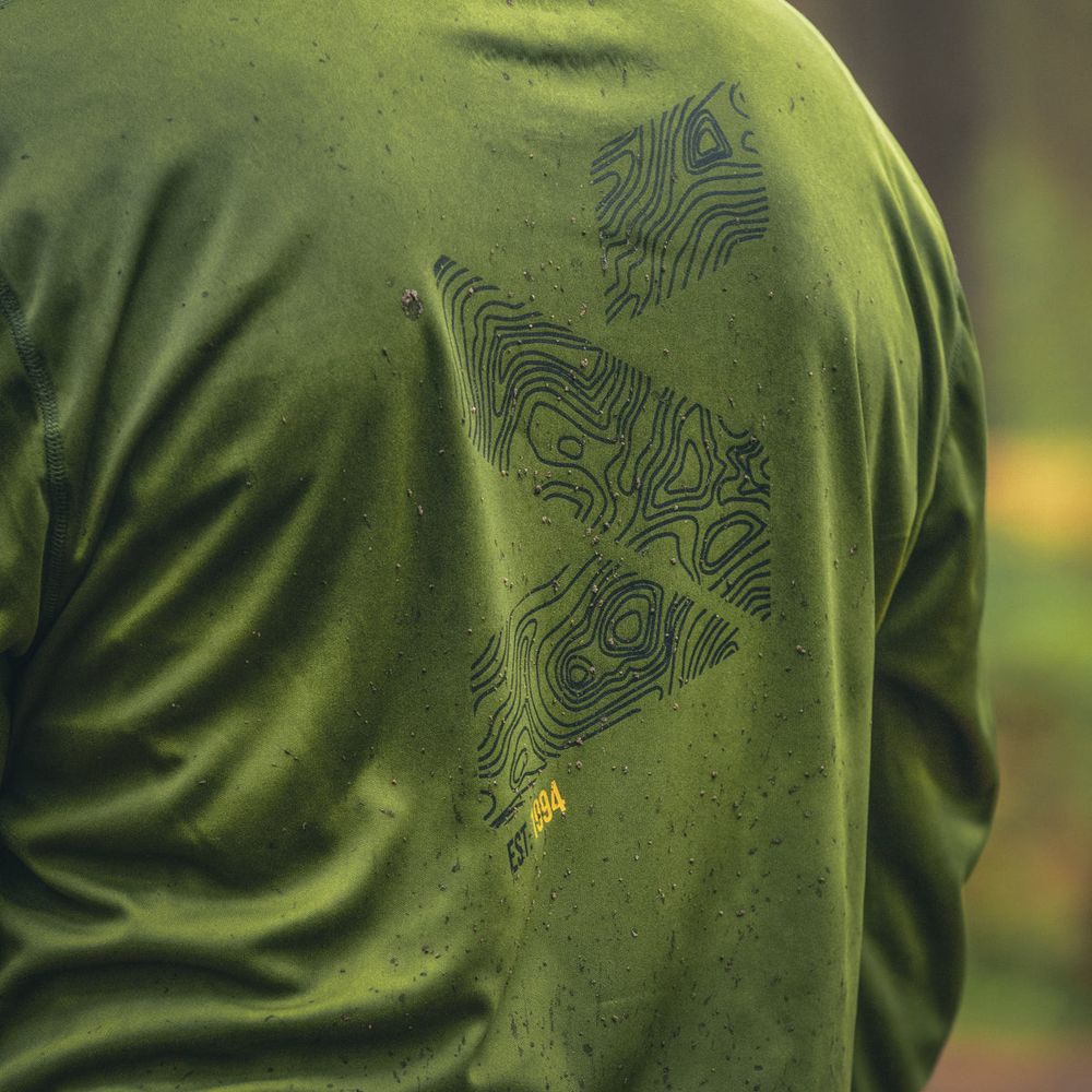 Spada MTB Topo Thermo Long Sleeves Jersey Olive