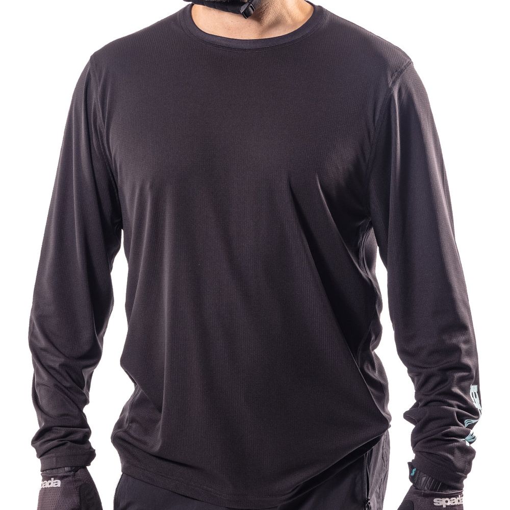 Spada MTB Trail Long Sleeves Jersey Black