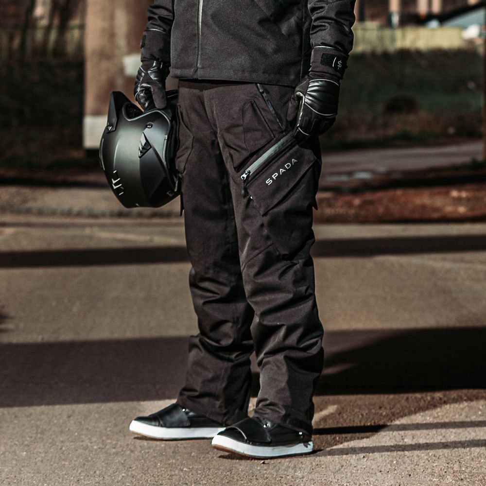 Spada Nodachi CE Waterproof Textile Trouser Black