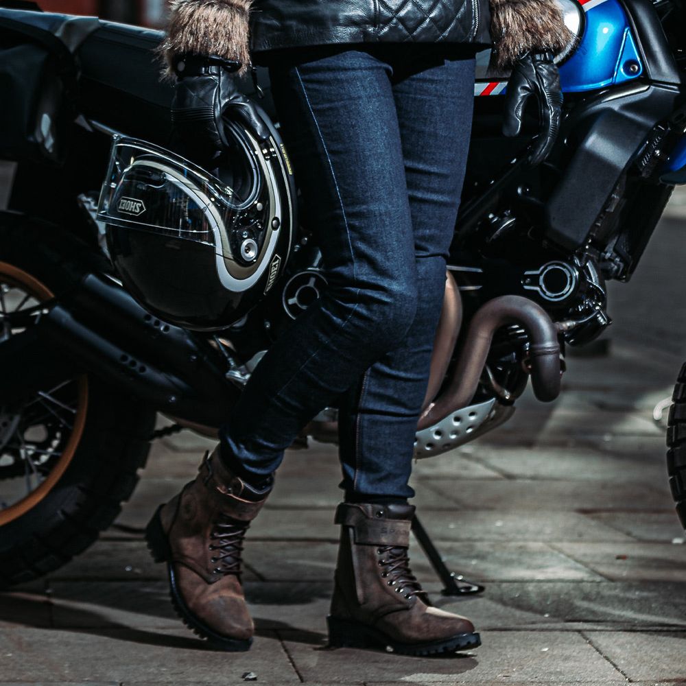 Spada Ronin CE Ladies Denim Jeans Raw Indigo