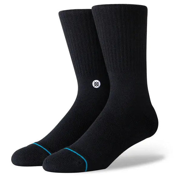 Stance Stance Icon Socks Black — pair product view