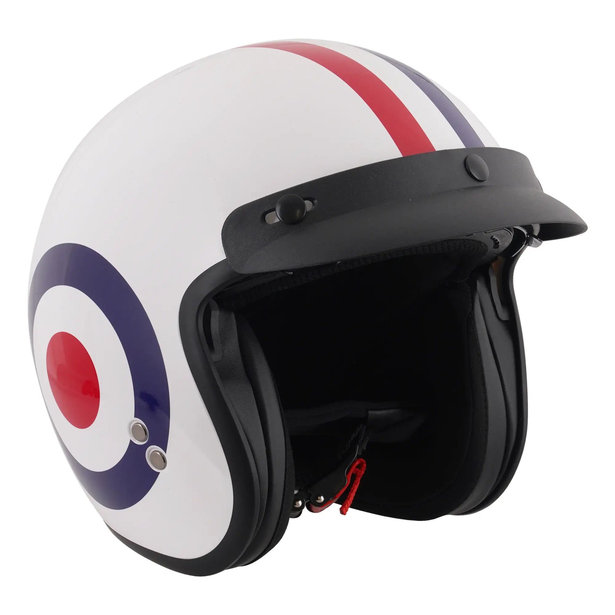 Stealth Jet With Peak Roundel FREE UK Delivery, FREE 365 Day Returns | Moto Central