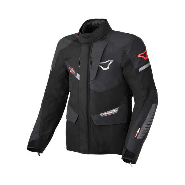 Macna Synchrone Textile Jacket Black - FREE UK Shipping, FREE 365 Day Returns | Moto Central