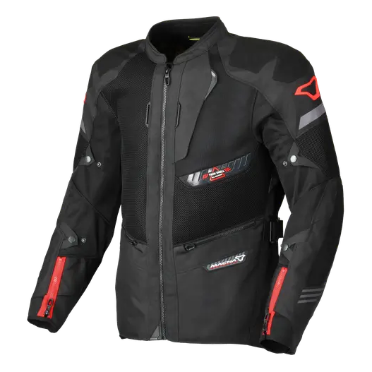 Macna Synchrone Textile Jacket Black  - FREE UK Shipping, FREE 365 Day Returns | Moto Central