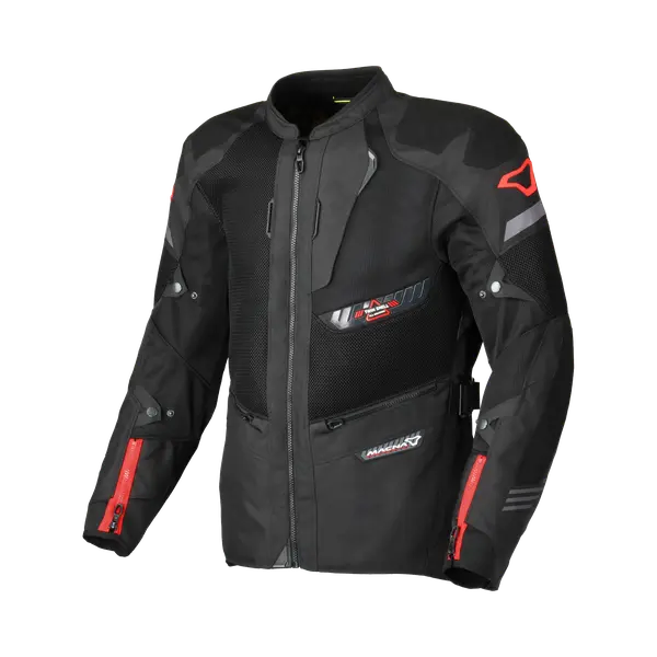 Macna Synchrone Textile Jacket Black  - FREE UK Shipping, FREE 365 Day Returns | Moto Central