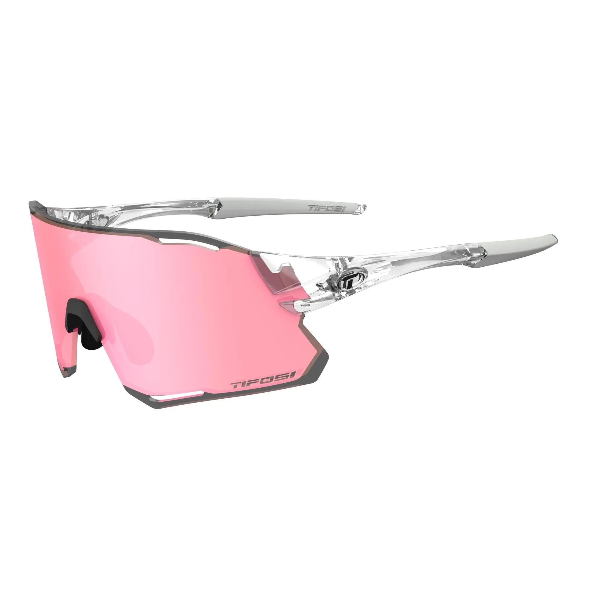 Tifosi Rail Race Interchangeable Clarion Lens Sunglasses 2 Lens Limited Edition Crystal Clear - FREE UK Shipping, FREE 365 Day Returns | Moto Central
